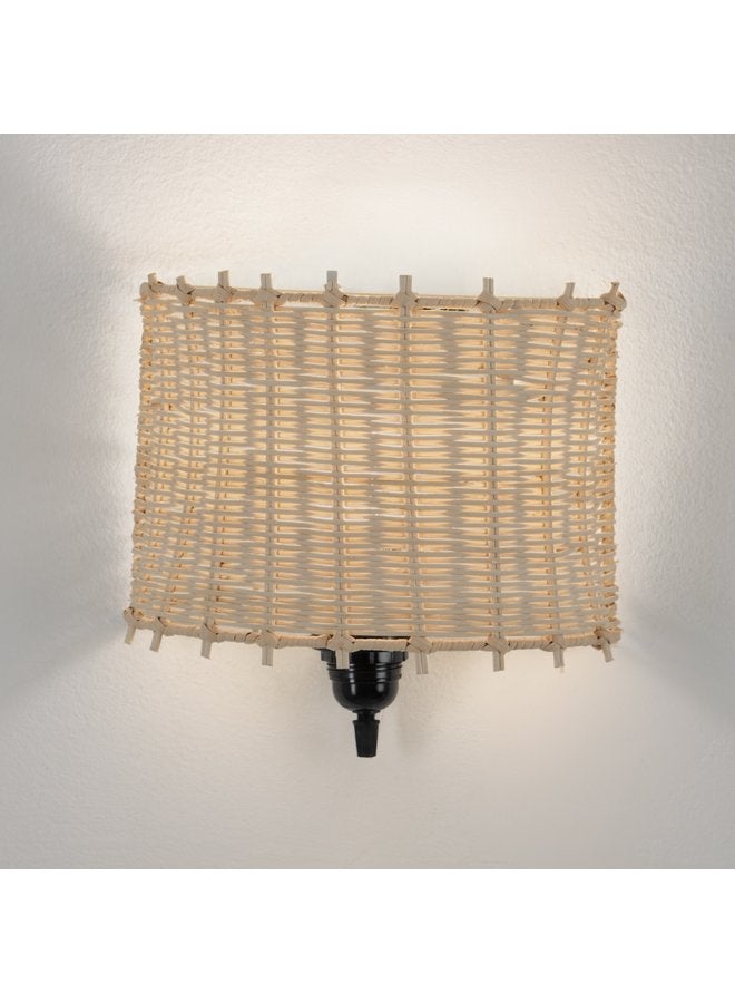 tbshomelamp TBS Wall  Lights- Beige Bambo Wall Lamp for Home Decor - Image 3